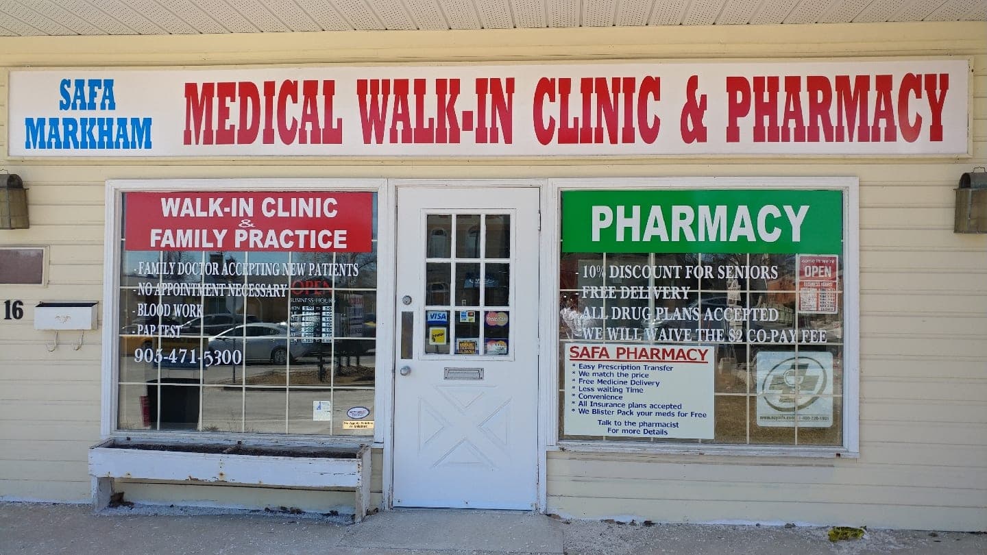 Safa Medical & Walk-In Clinic & Pharmacy (photo: Safa Medical & Walk-In Clinic & Pharmacy, via Google)