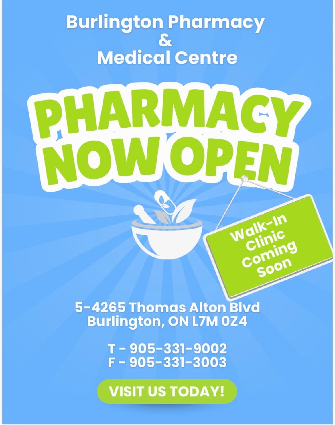 Burlington Pharmacy & Medical Centre (photo: Burlington Pharmacy & Medical Centre, via Google)