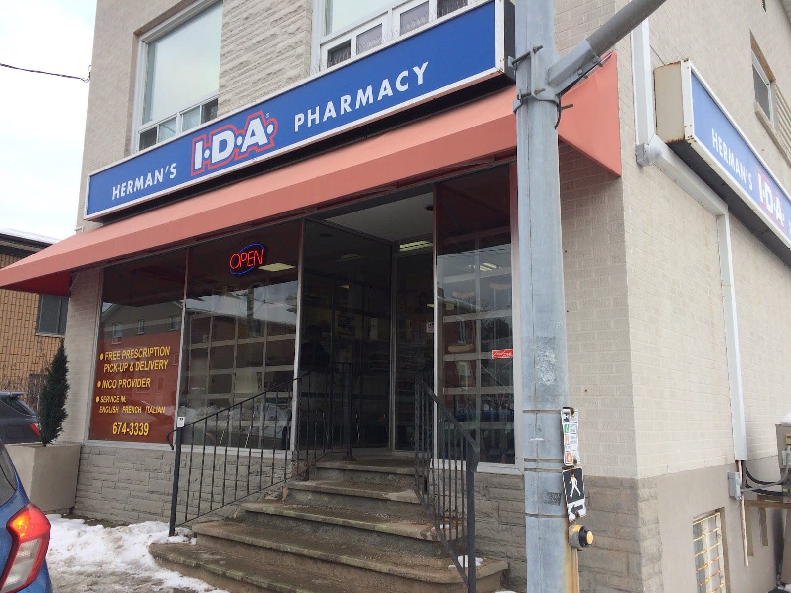 I.D.A. Herman's Pharmacy (photo: Patrick Asselin, via Google)