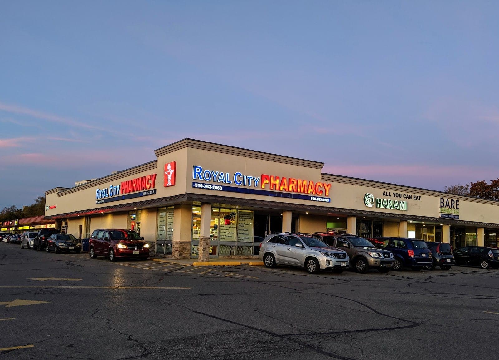 Royal City Pharmacy (photo: Ron Dutton, via Google)