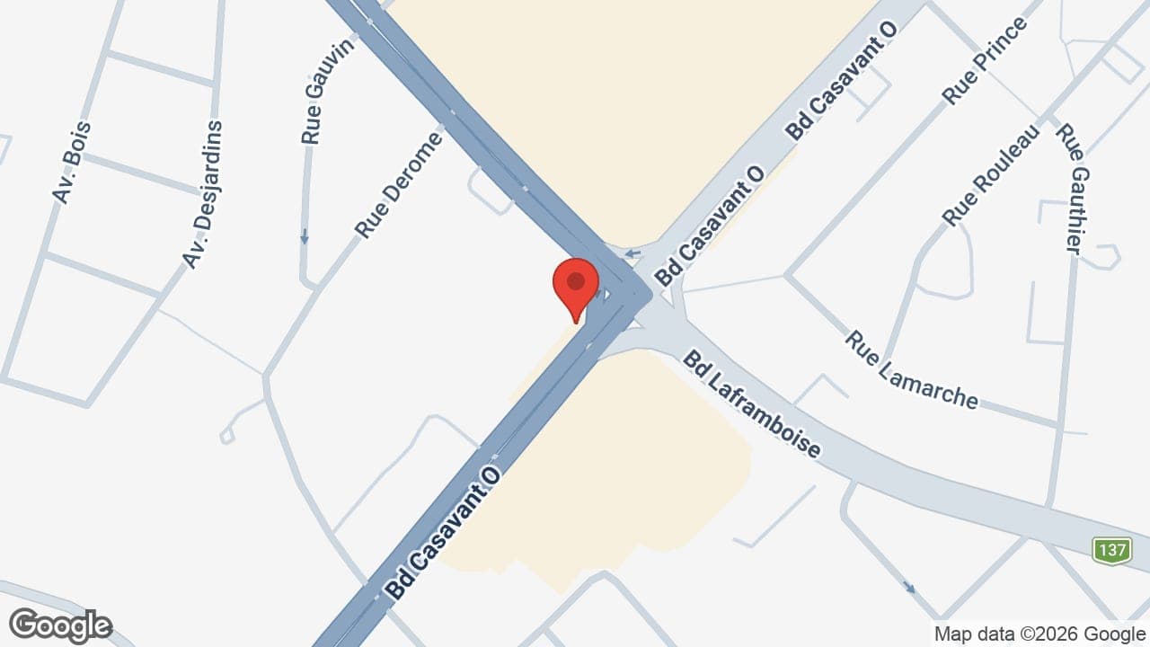 Map: Familiprix Clinique