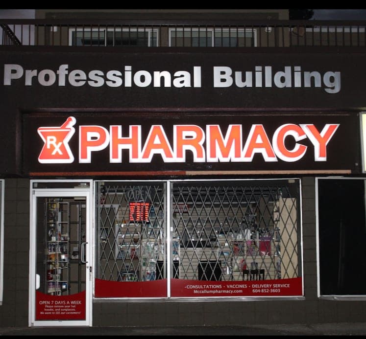 McCallum Pharmacy (photo: McCallum Pharmacy Inc, via Google)