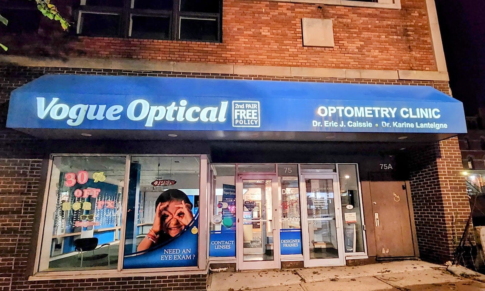 Vogue Optical (photo: Stephen Peter, via Google)