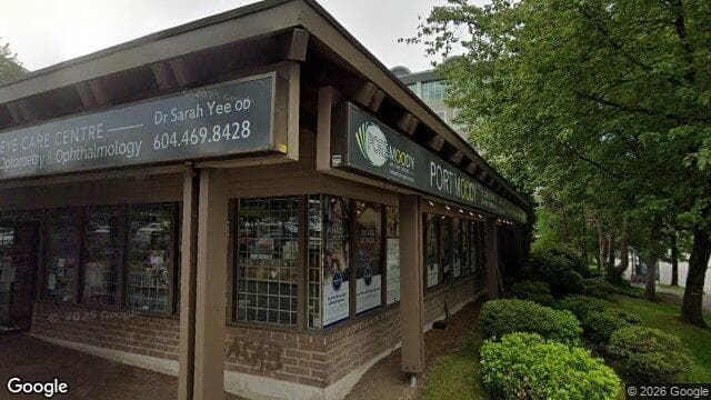 Port Moody Eye Care Centre Dr. Sarah Yee (Google Street View)