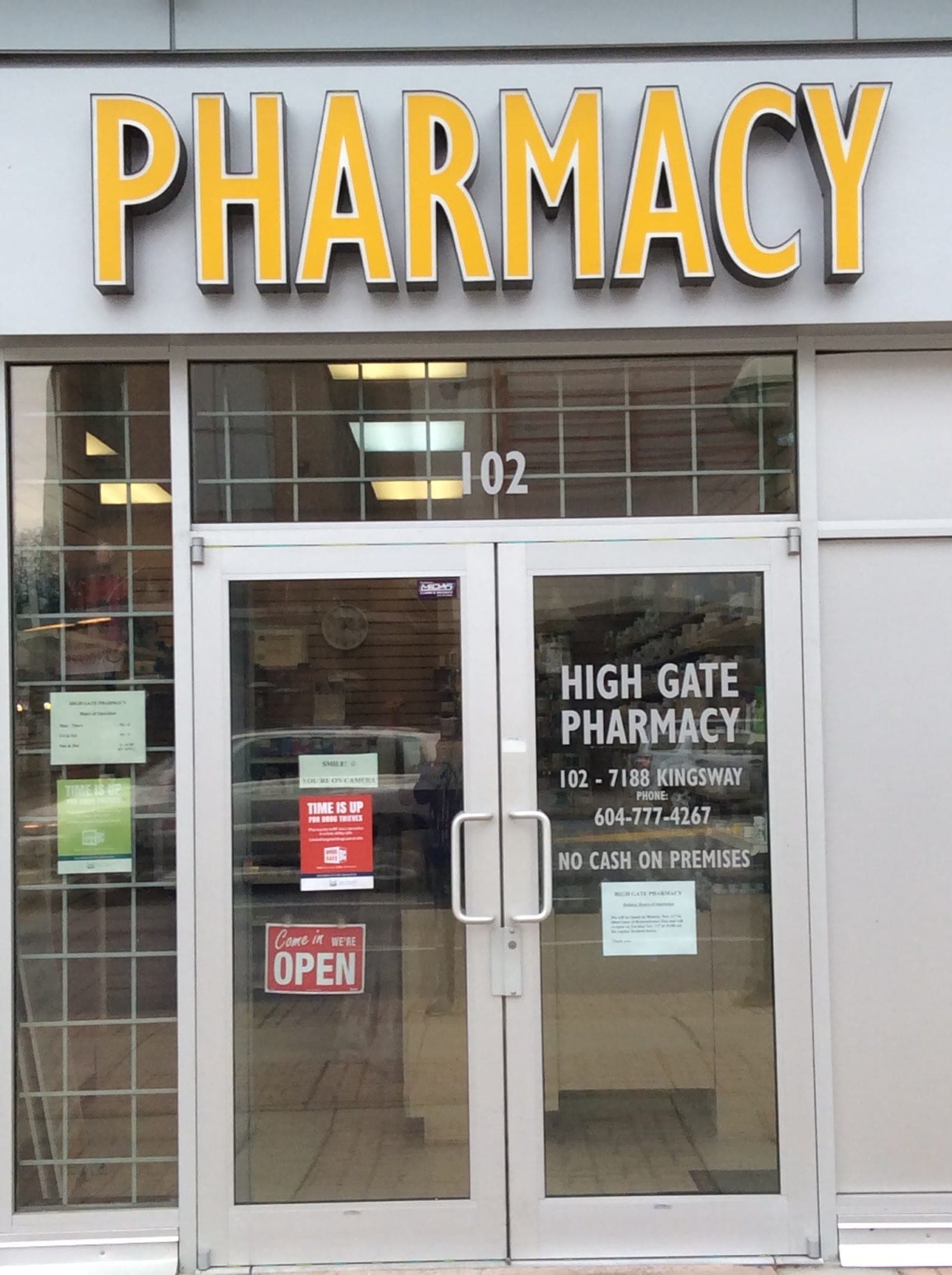 High Gate Pharmacy (photo: High Gate Pharmacy Ltd, via Google)