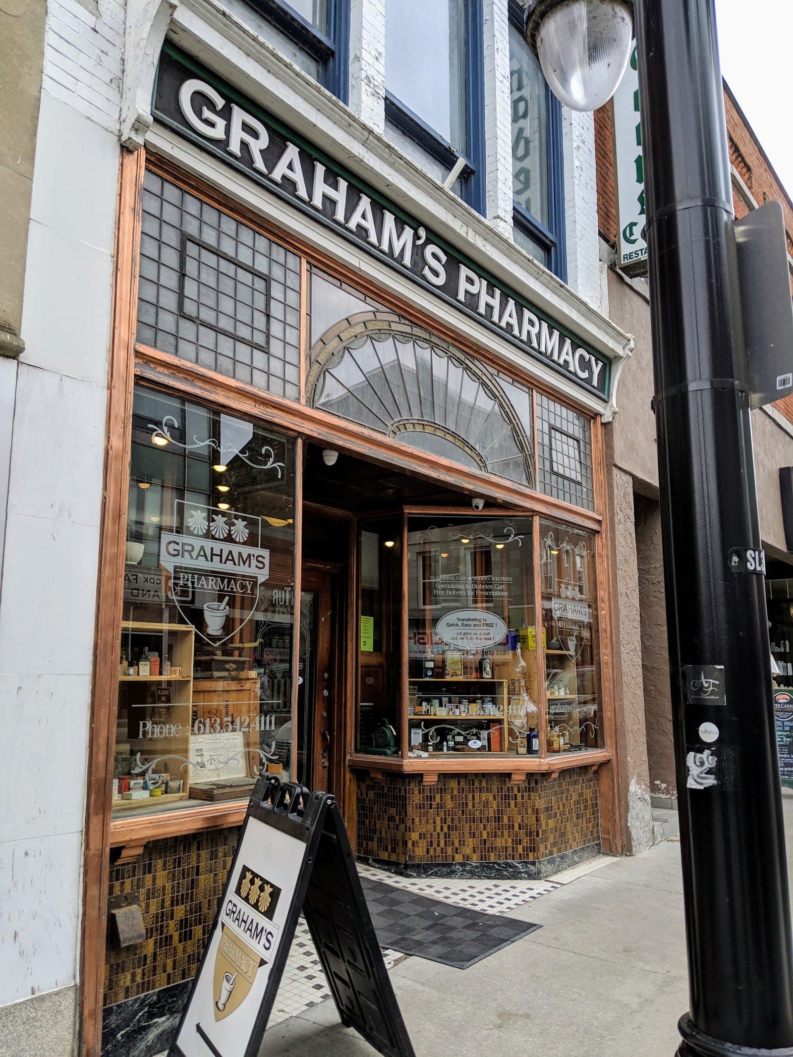 Graham's Pharmacy (photo: Ron Dutton, via Google)