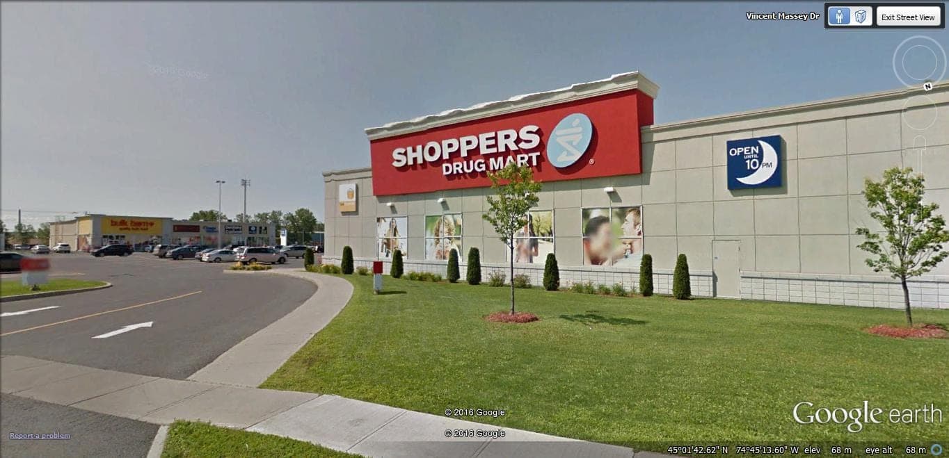 Shoppers Drug Mart (photo: Original Gamestir, via Google)