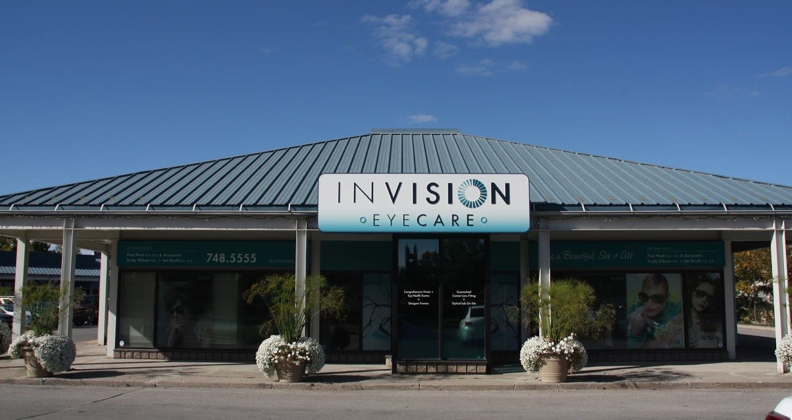 Invision Eye Care (photo: Dr. A. McLeod, Dr. Timothy Chow, Dr. Alvin Hong, via Google)