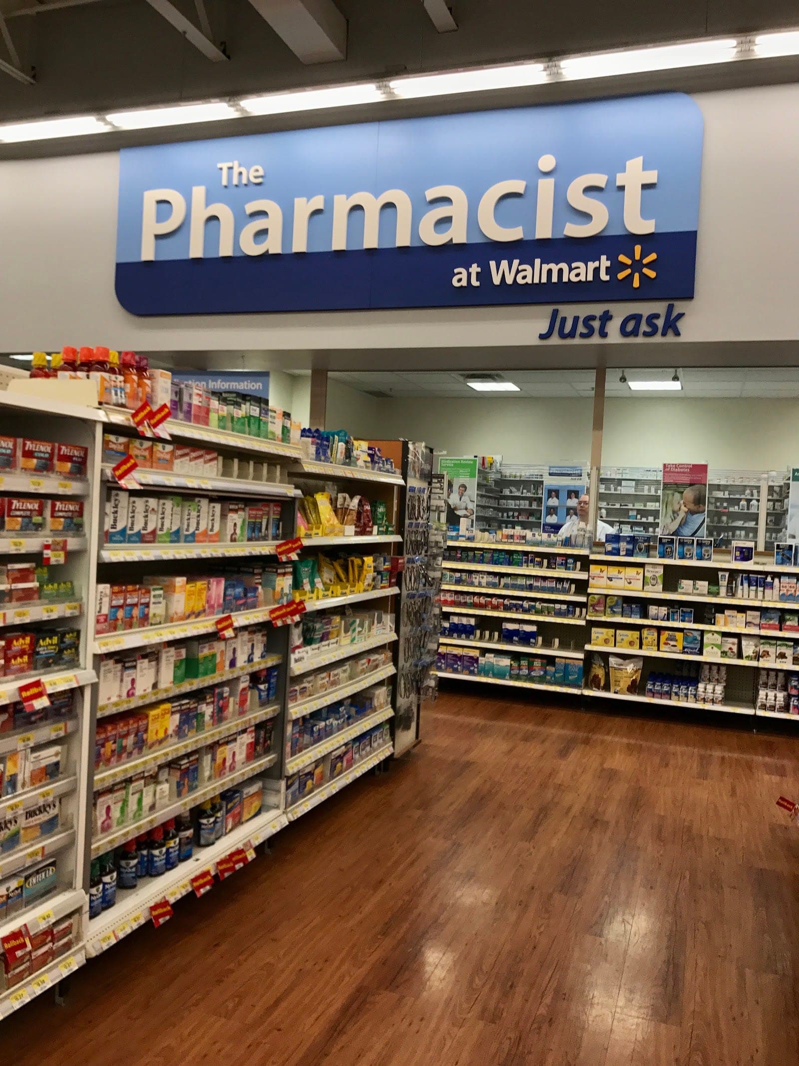 Walmart Pharmacy (photo: Alex Passini, via Google)