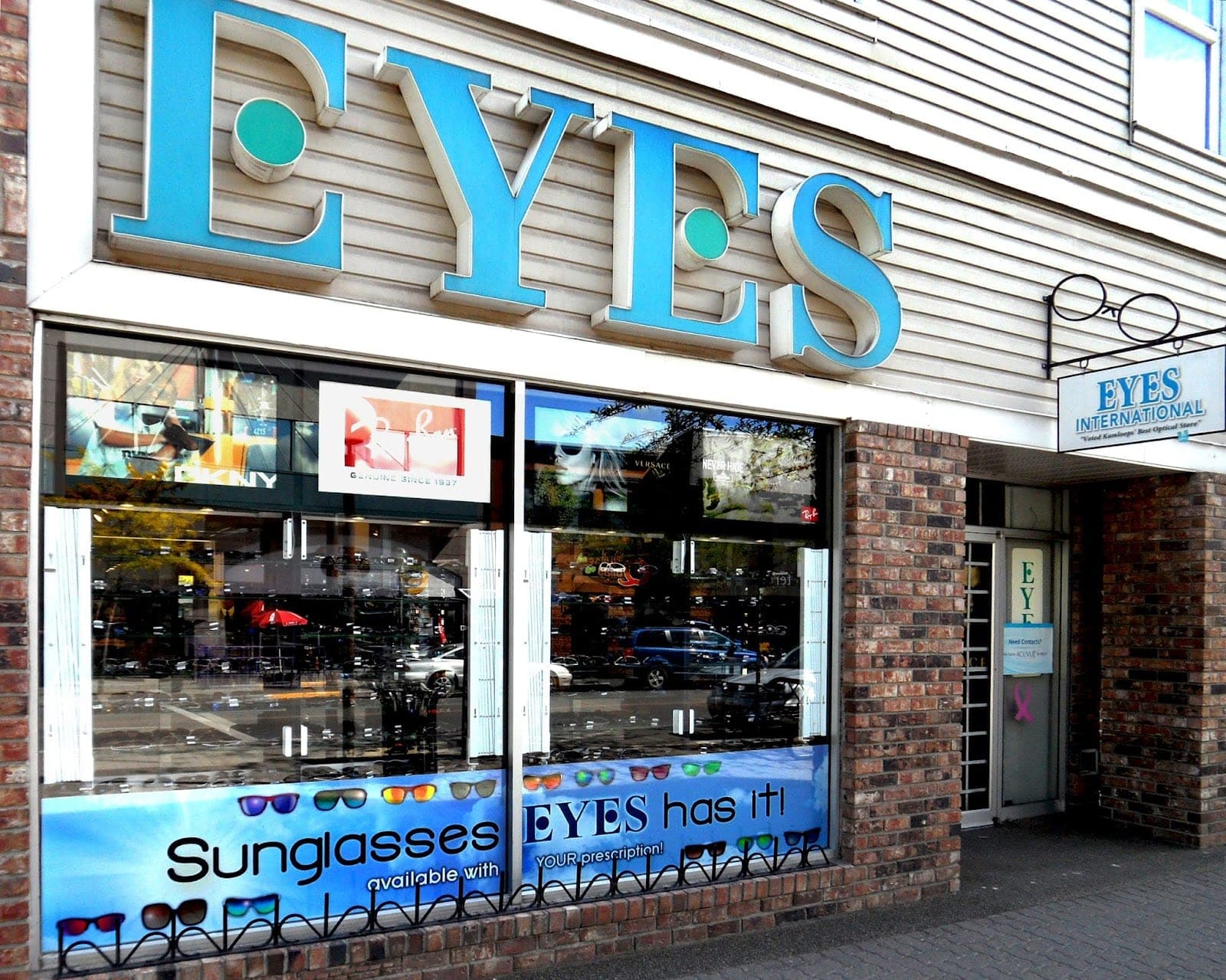 Optiks International (photo: Eyes International - Kamloops Best Optical Store, via Google)
