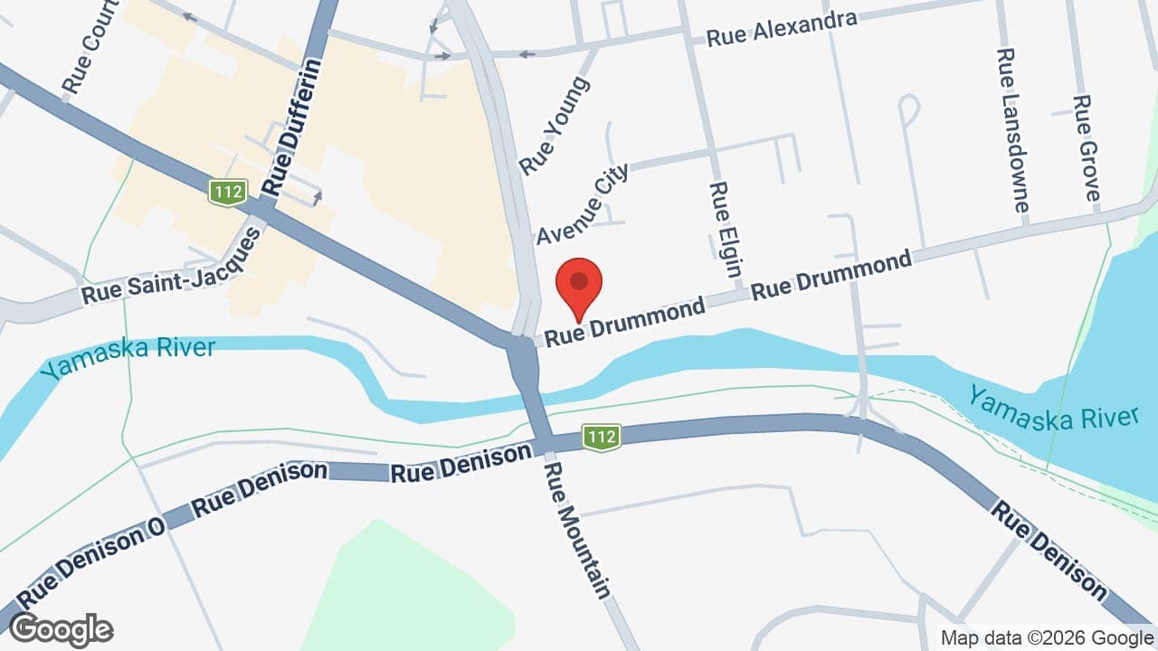 Map: Clinique de Thérapie du Sport de Granby