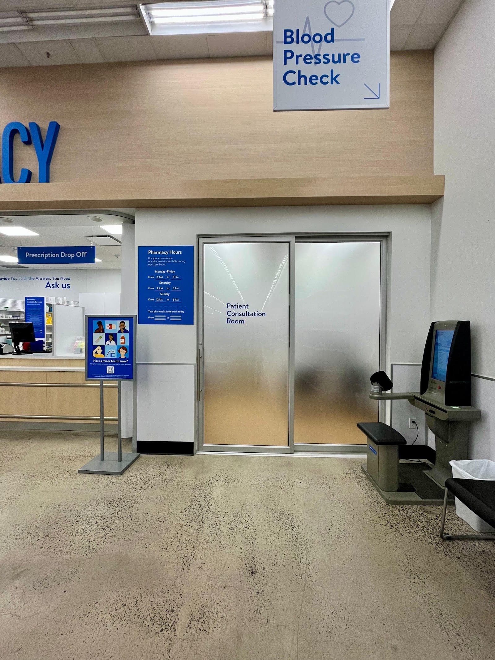 Walmart Pharmacy (photo: Will change this later, via Google)