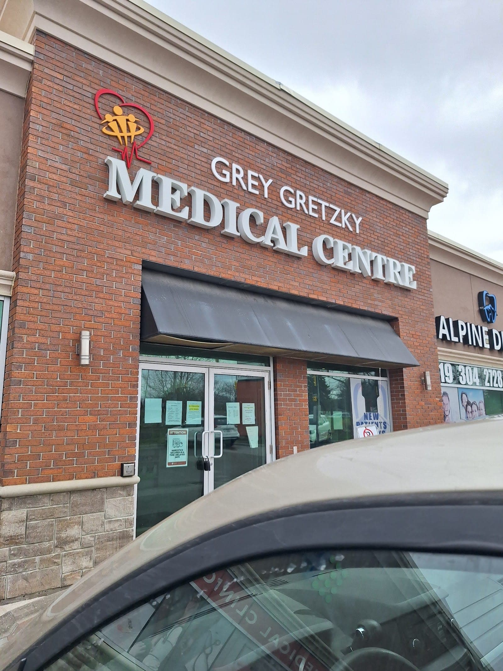 Grey Gretzky Pharmacy (photo: Gene Emslie, via Google)