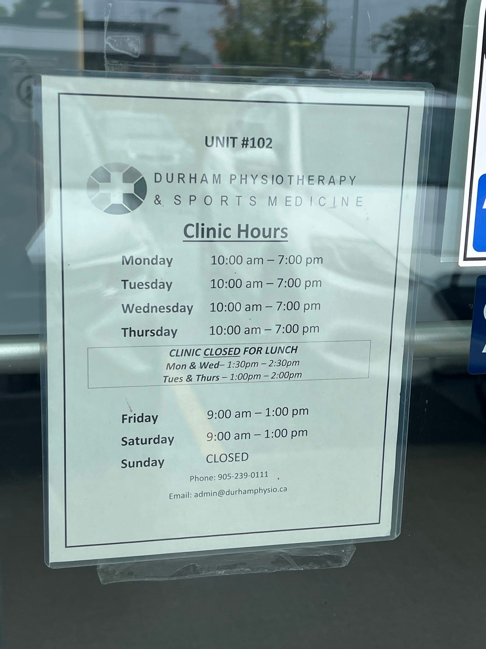 Durham Physiotherapy and Sports Medicine (photo: Sammy J, via Google)