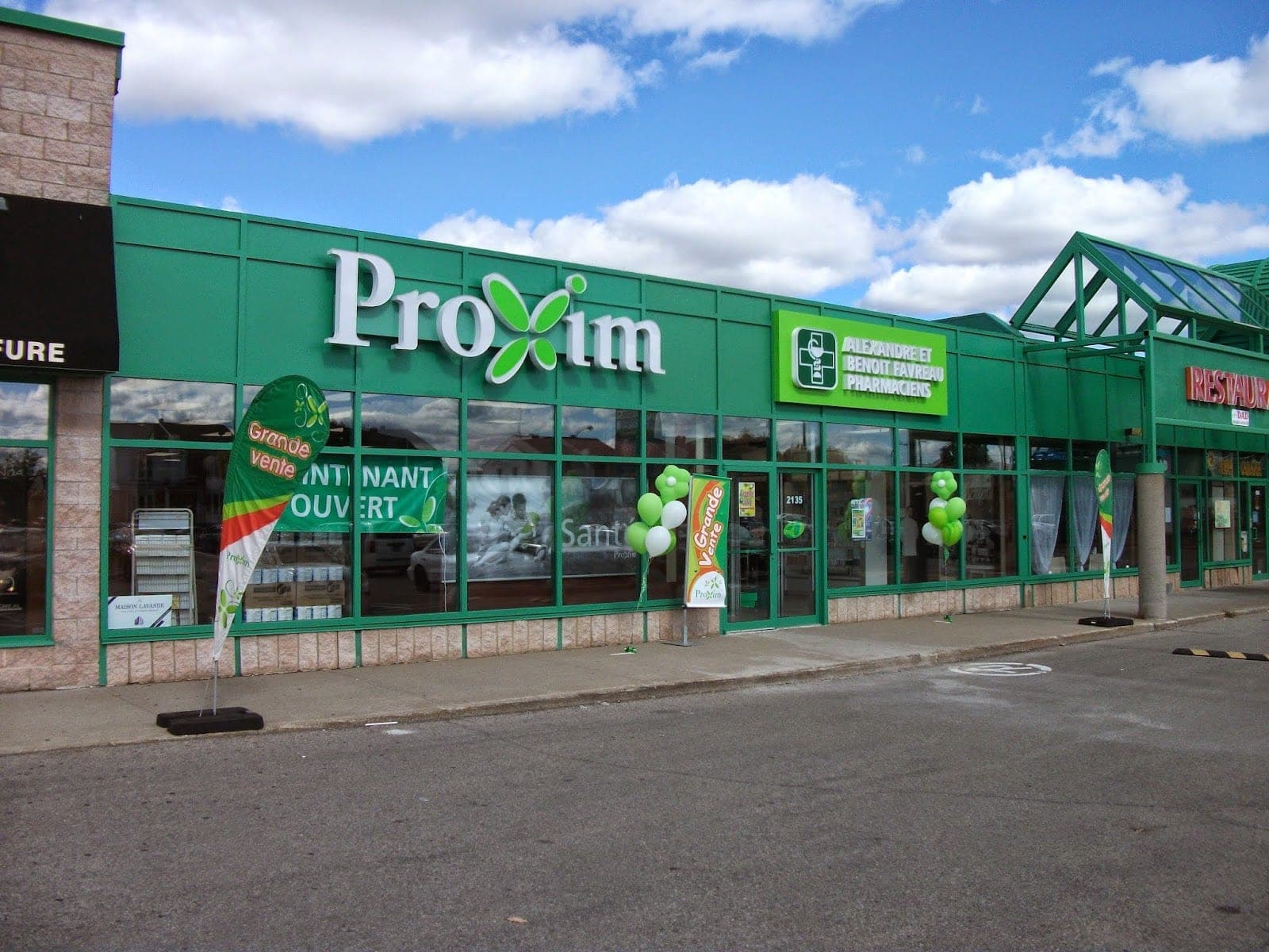 Proxim Proxim pharmacie affiliée – Alexandre Favreau (photo: Alexandre Favreau, via Google)