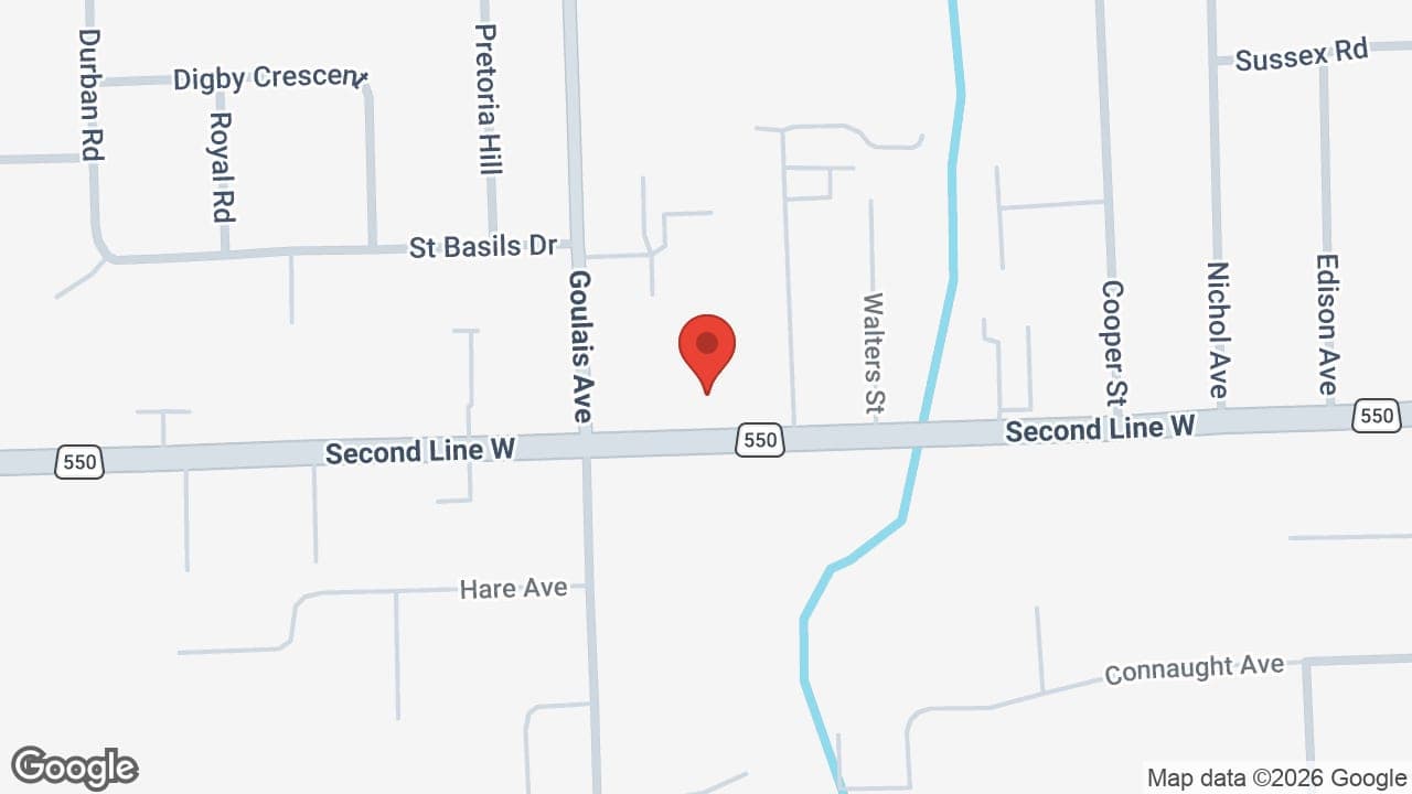 Map: Rexall Drug Store