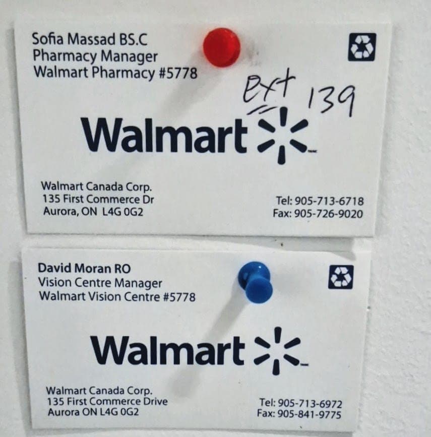 Walmart Pharmacy (photo: Sabina, via Google)