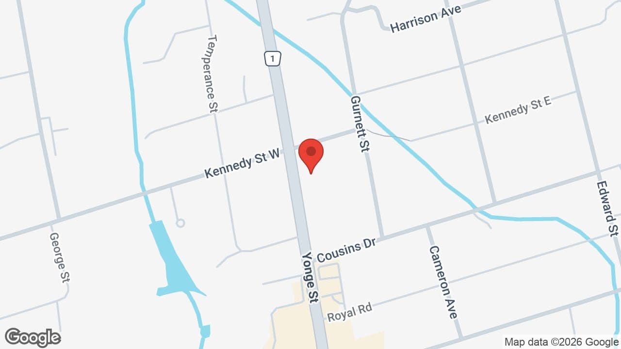 Map: Dr. Daniel J. Coté Optometrists