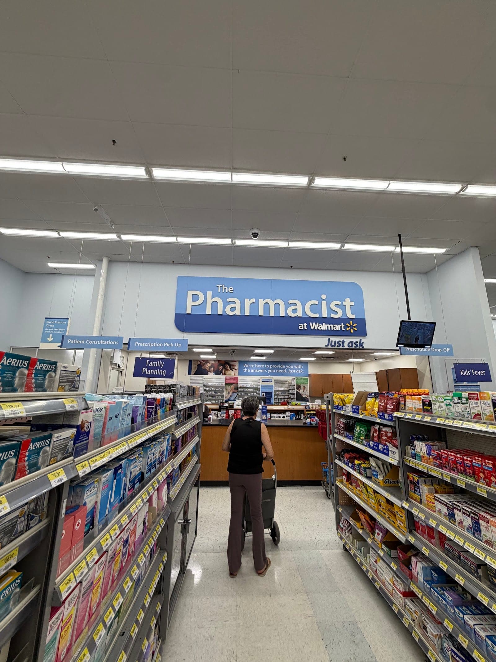 Walmart Pharmacy (photo: Raymond Saw, via Google)