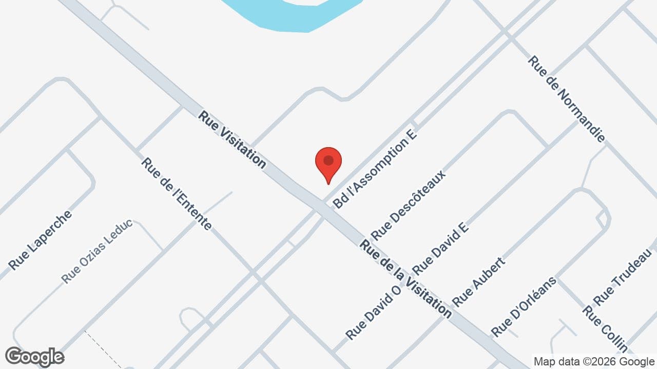 Map: Rocheleau Ronald Denturologiste