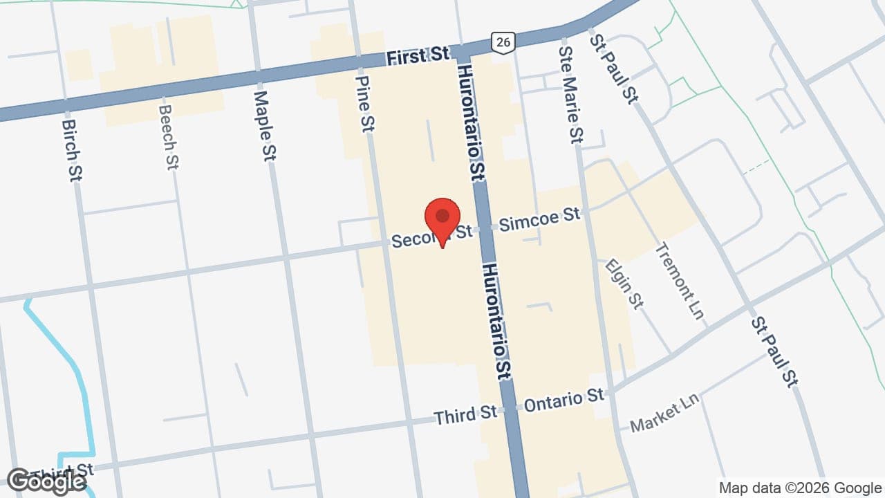 Map: G C Spiers Denture Clinic