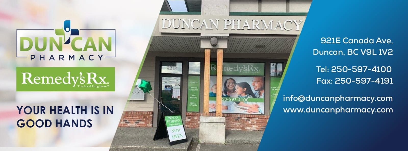Duncan Pharmacy - Remedy'sRx (photo: Duncan Pharmacy - Remedy'sRx, via Google)
