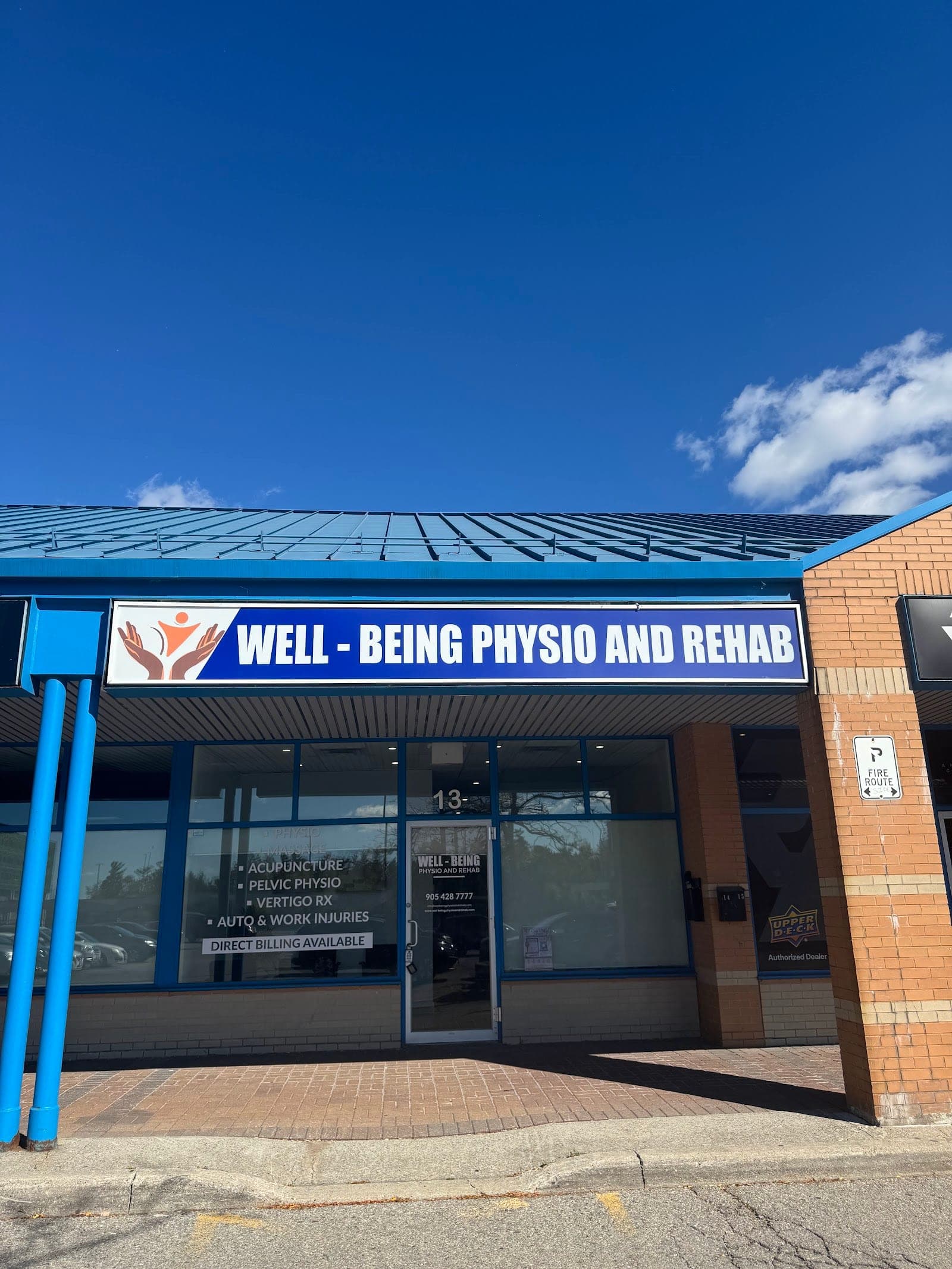 Well-Being Physio and Rehab, a Physio Therapy Clinic & Rehabilitation Center Ajax, Ontario, CA (photo: Ateeq Patel, via Google)