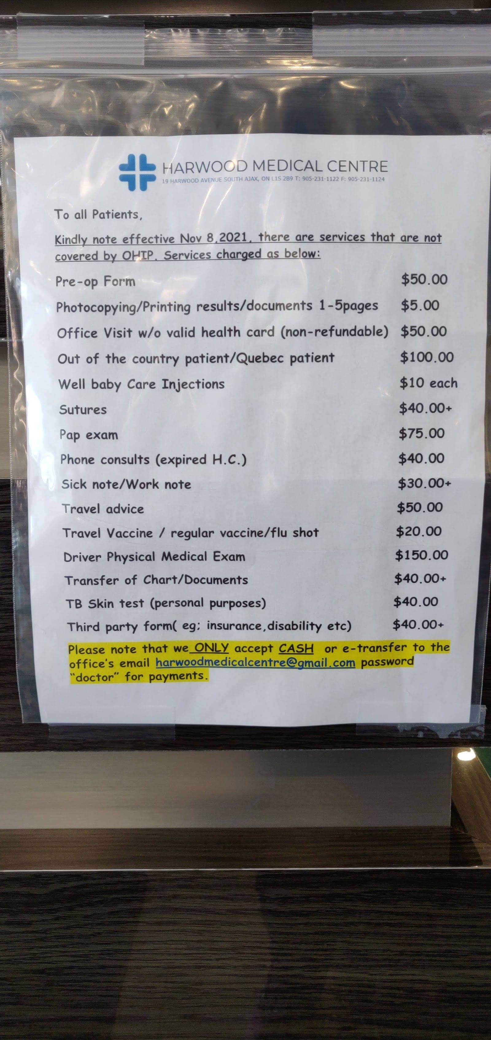 Harwood Health & Wellness (photo: Micheline Hillier, via Google)