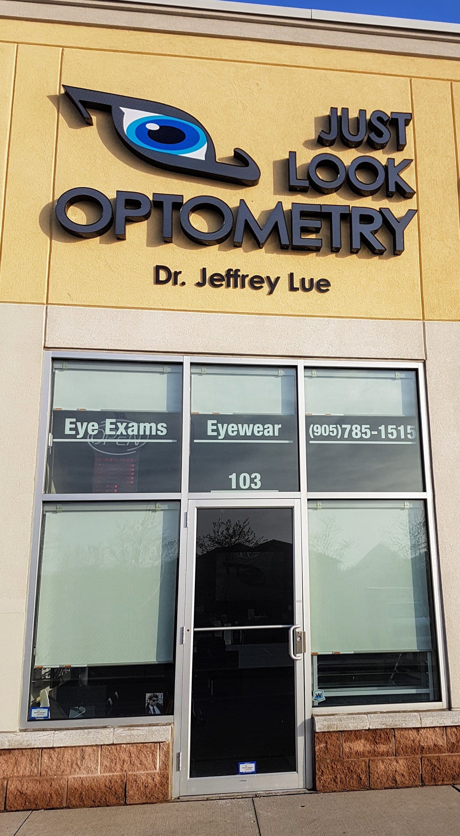 Just Look Optometry (photo: Eddie Cho, via Google)