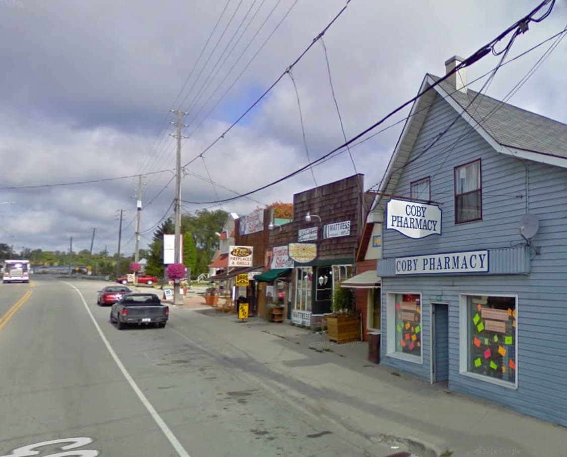 Coby Pharmacy (photo: John Butterill, via Google)