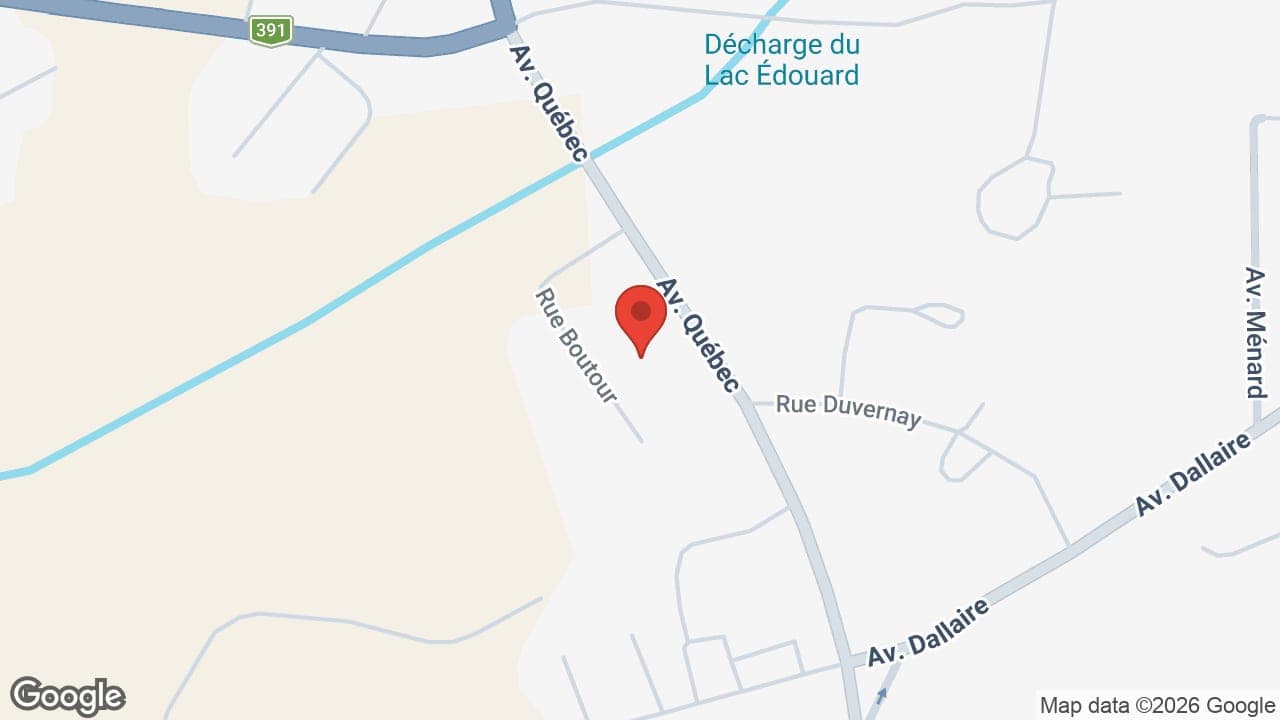 Map: Physiothérapie Duquette et Bilodeau