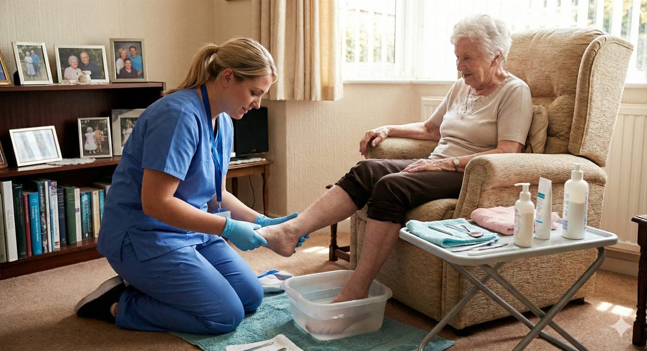 SeniorHome.ca - Soins des Pieds Nancy Frenette Québec pedicure