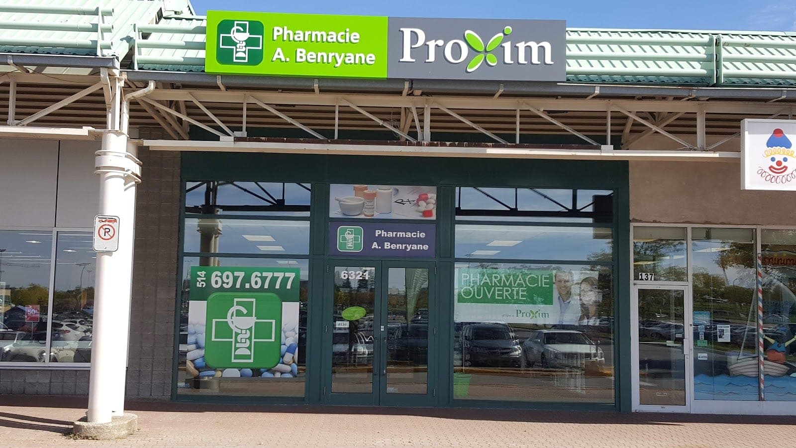 Proxim - Pharmacie A. Benryane (photo: Abou Othman, via Google)