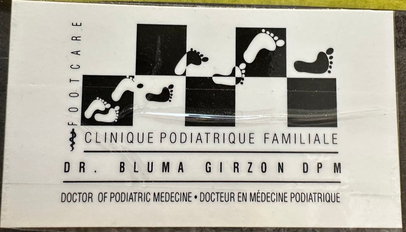 Clinique Podiatrique Familiale Footcare (photo: Steven Vandal, via Google)
