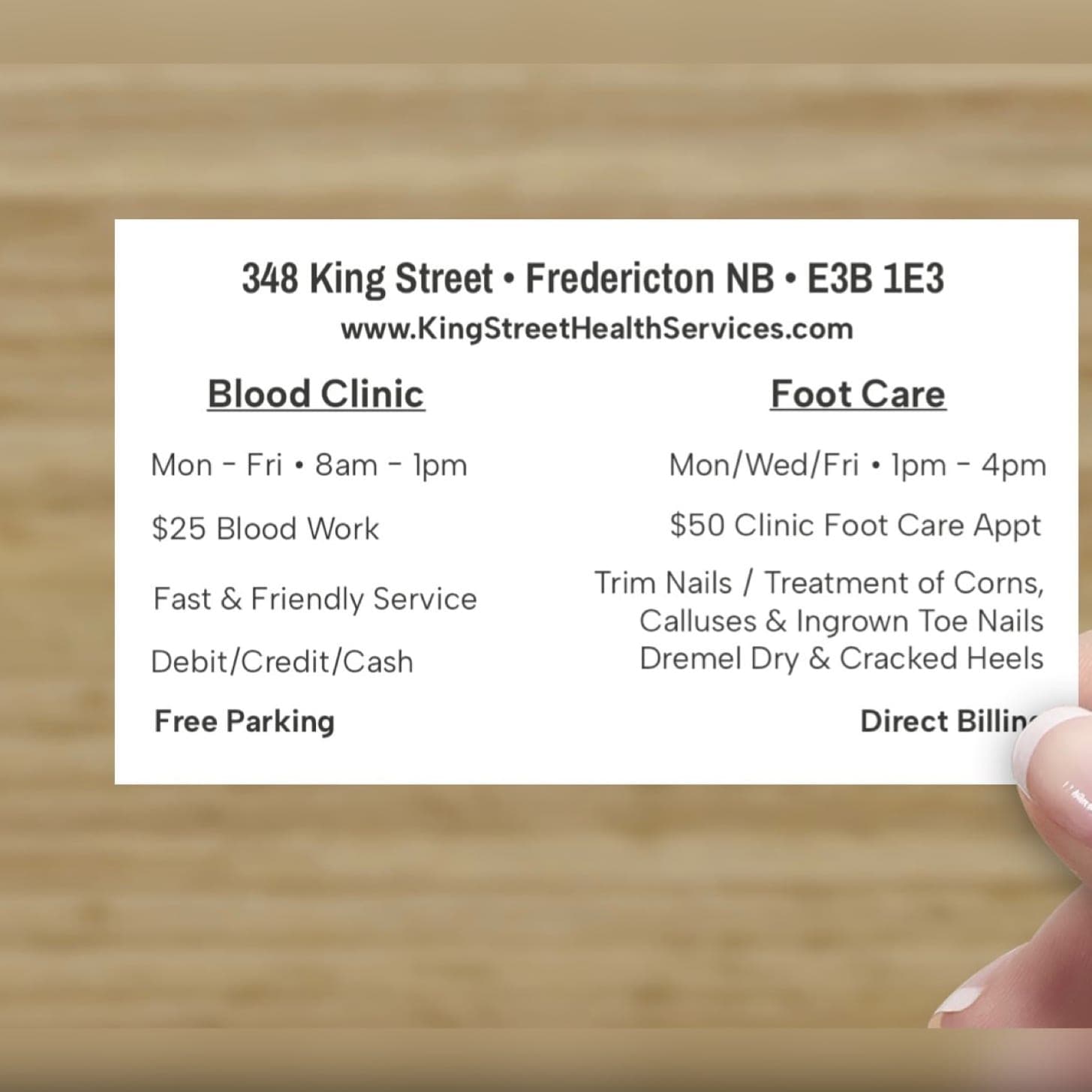 King Street Health Services (photo: King Street Health Services, via Google)