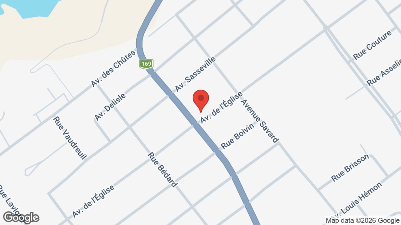 Map: PJC Jean Coutu Santé