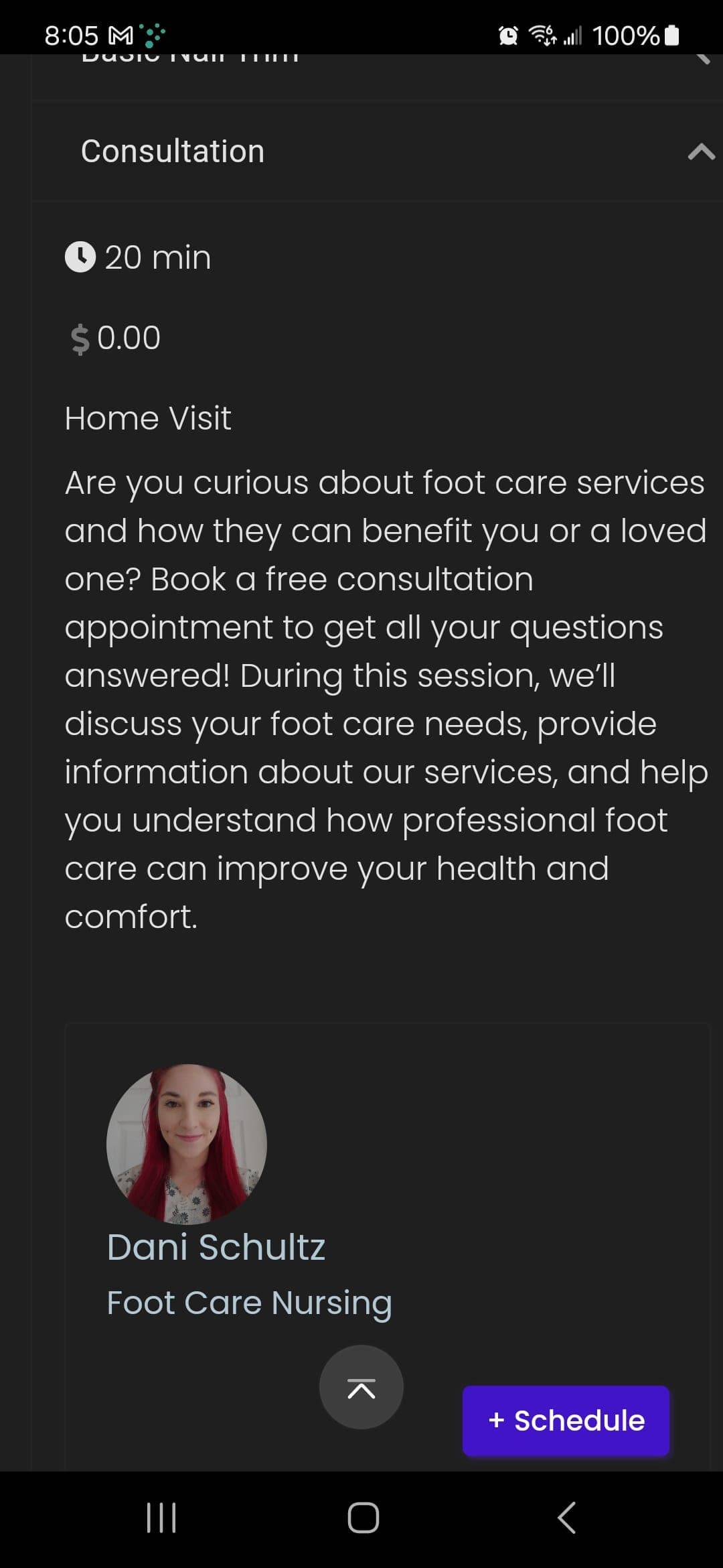 HeelWell Foot Care (photo: Danielle Schultz, via Google)