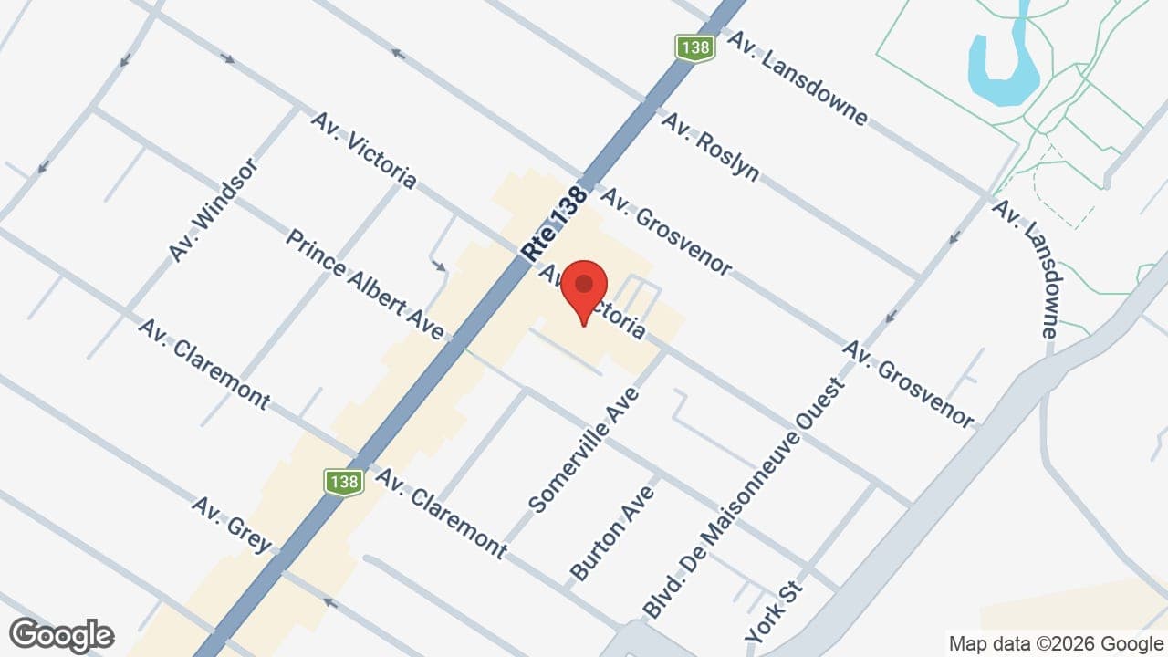 Map: Clinique Podiatrique-La Mrc
