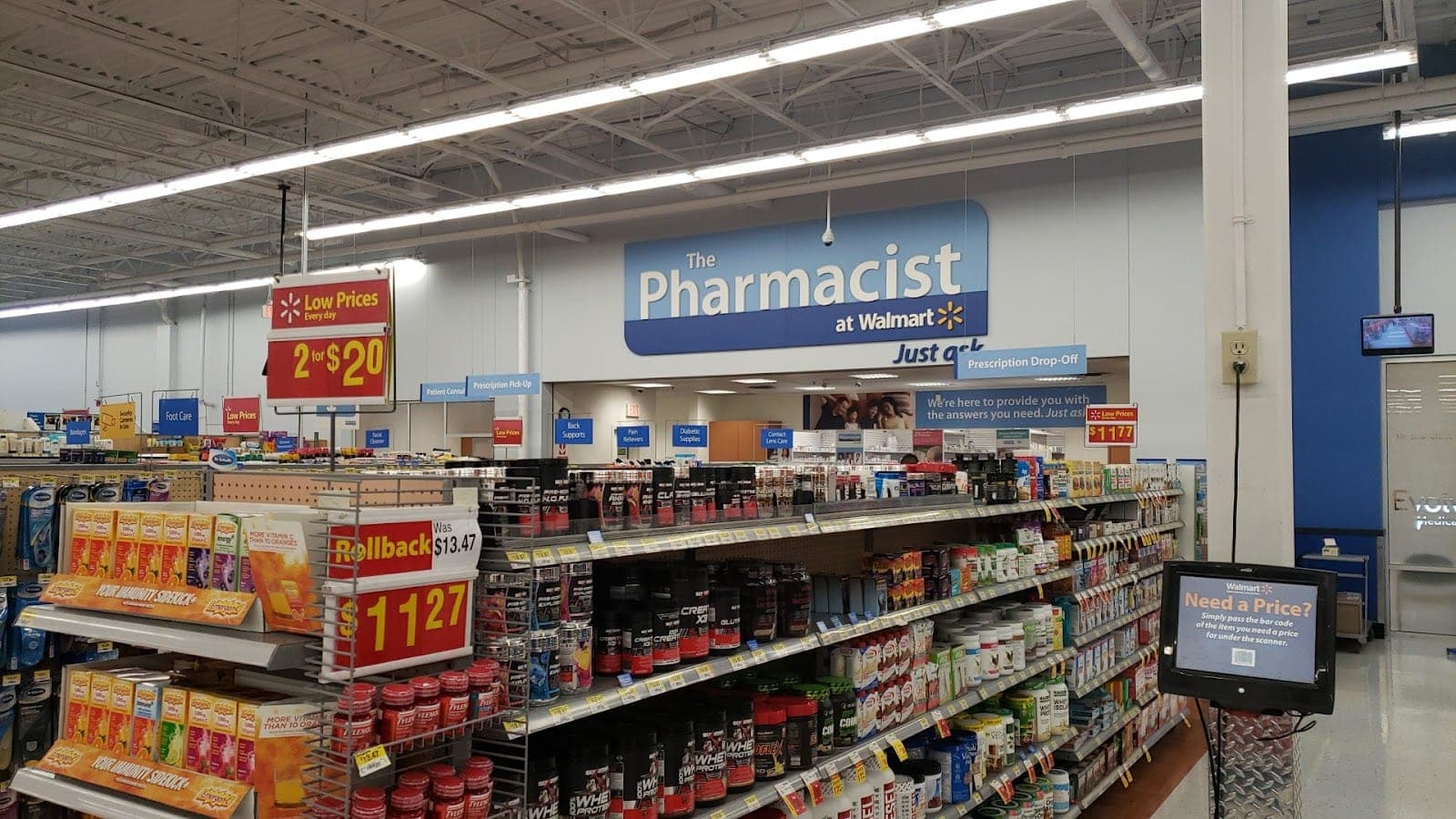 Walmart Pharmacy (photo: Steven Livingstone, via Google)