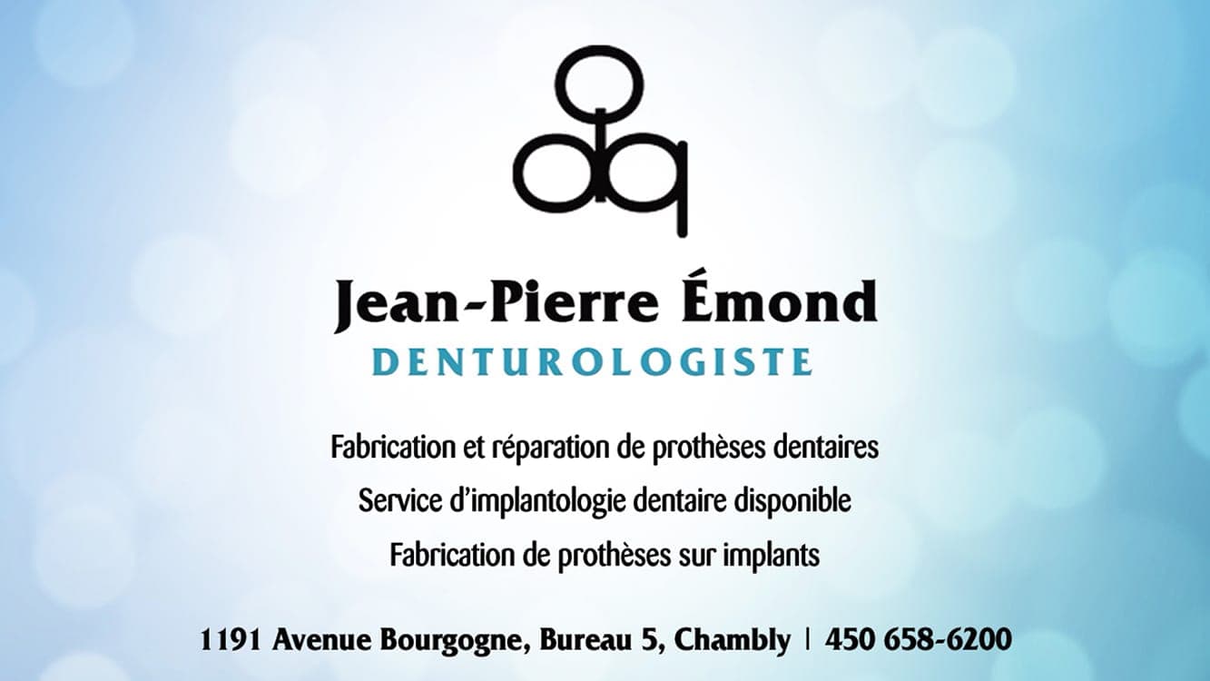 Denturologiste Jean-Pierre Emond (photo: Denturologiste Jean-Pierre Emond, via Google)