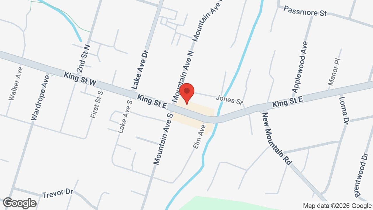 Map: Stoney Creek Physiotherapy & Massage