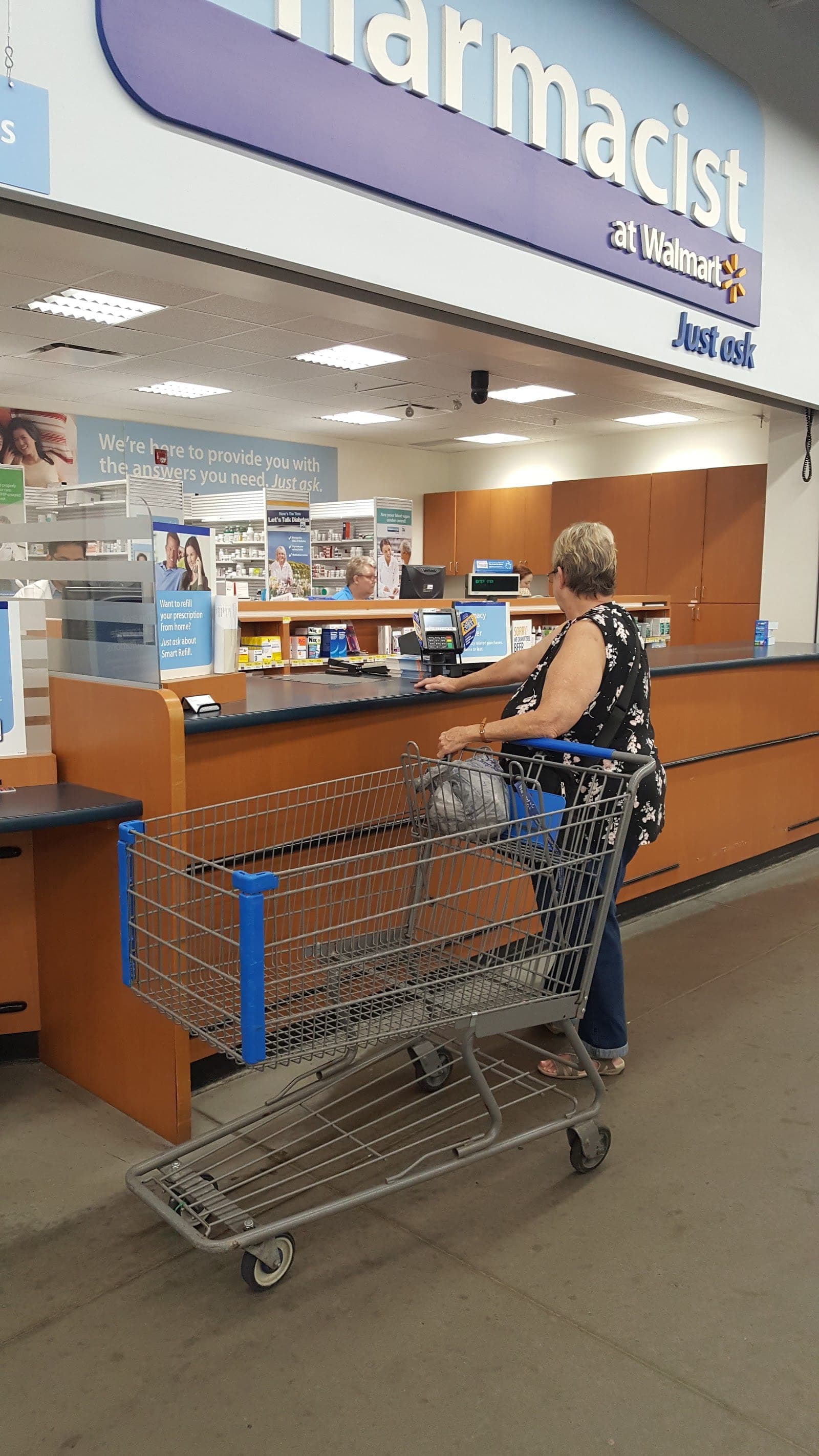 Walmart Pharmacy (photo: Christine Butt, via Google)