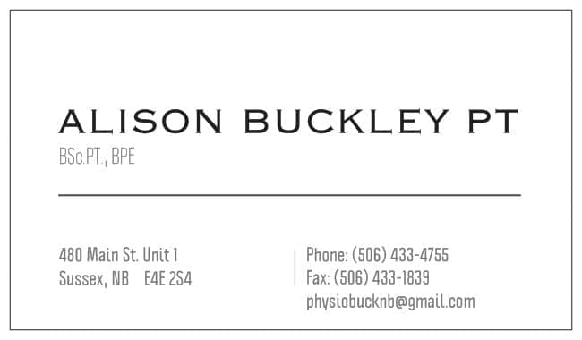 Alison Buckley PT (photo: Alison Buckley PT, via Google)