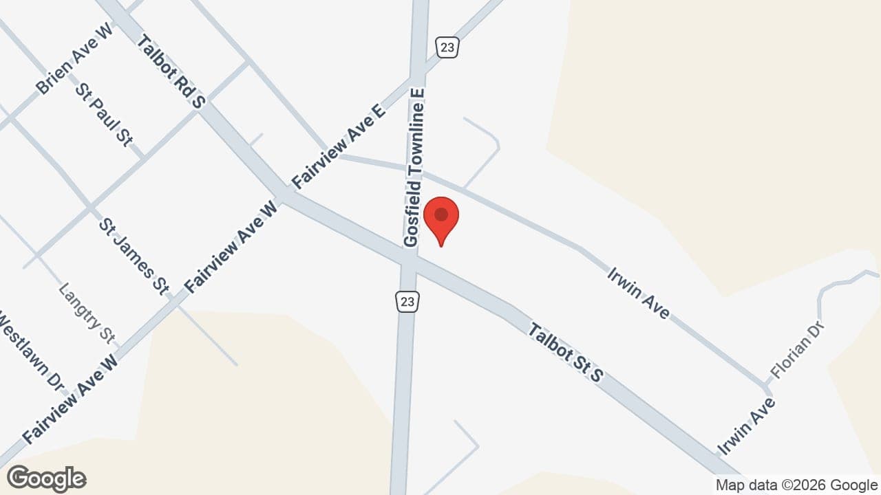 Map: Dr. Jennie Bacon Optometrist Essex