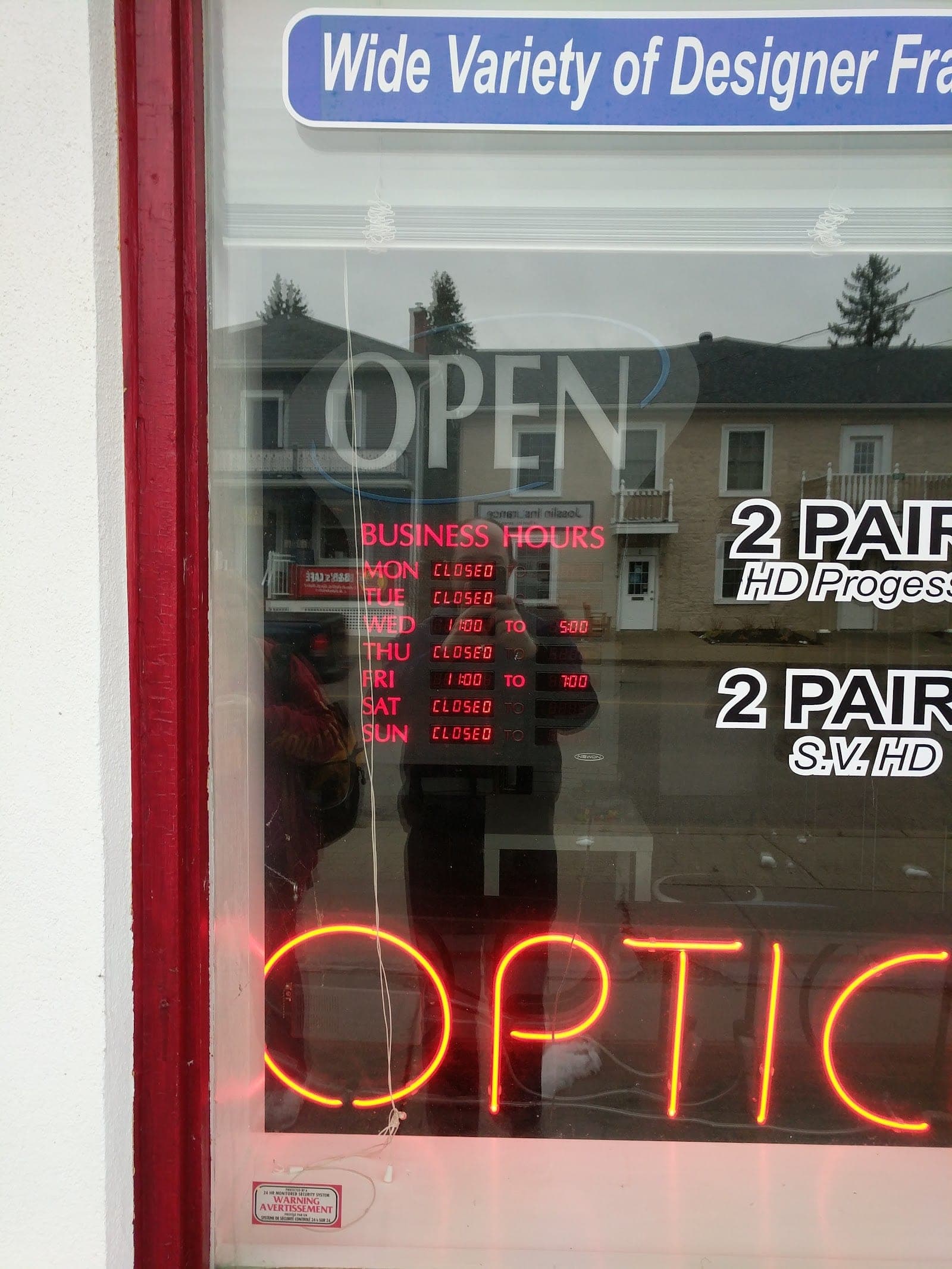 Wellesley Optometry Clinic (photo: Adrian Dewhurst, via Google)