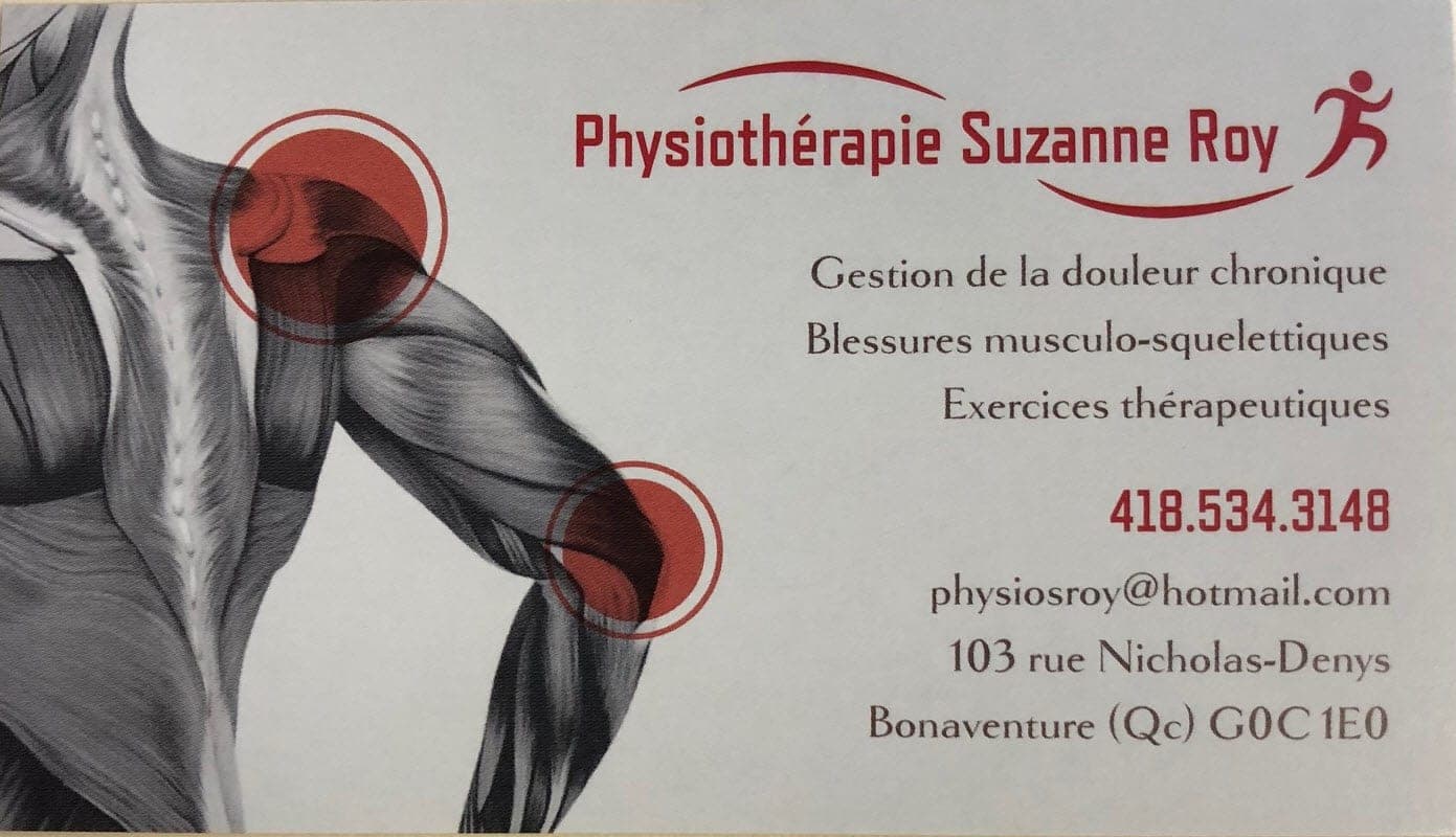 Clinique De Physiotherapie (photo: Clinique de Physiothérapie Suzanne Roy Inc, via Google)