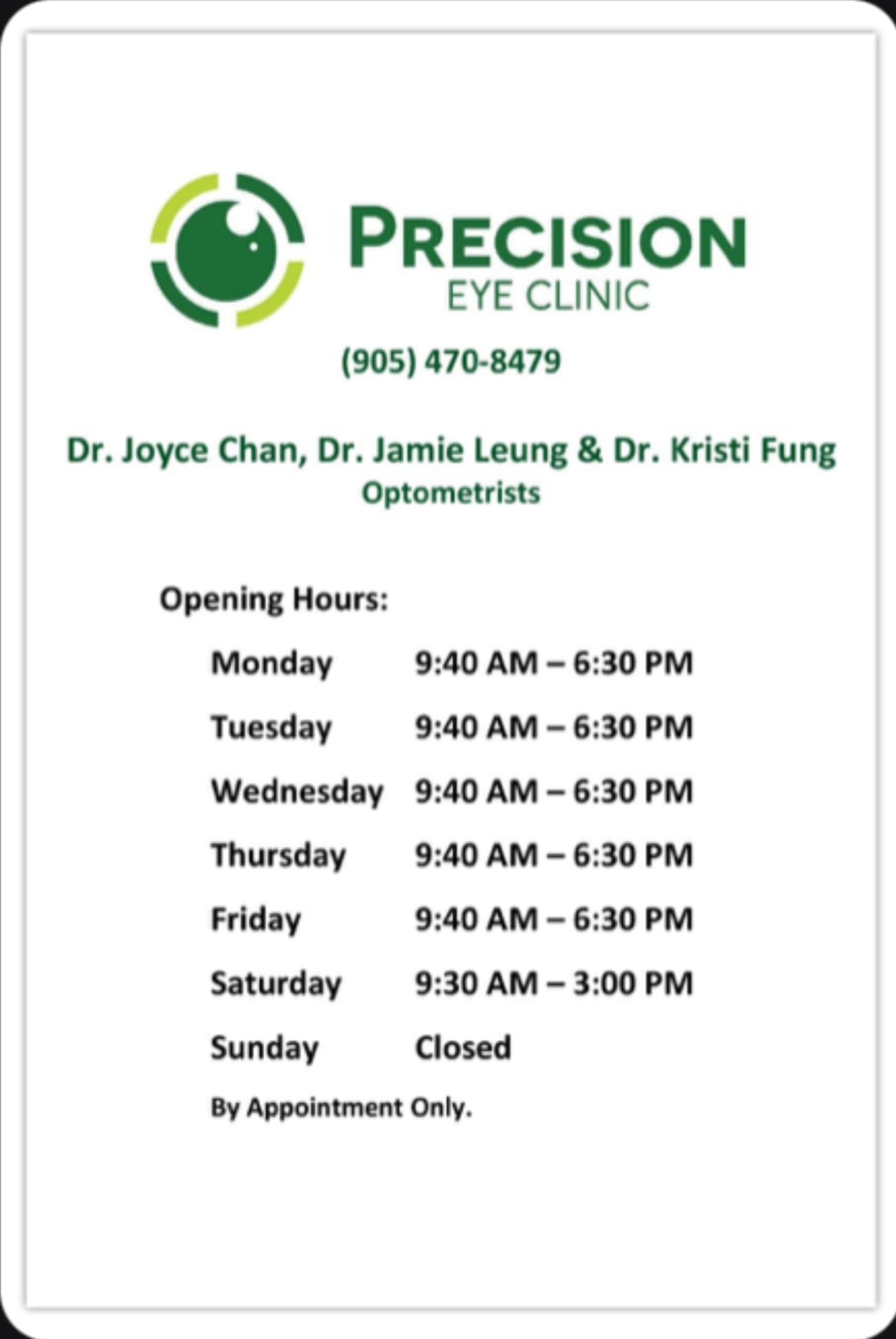 Precision Eye Clinic (photo: Precision Eye Clinic, via Google)