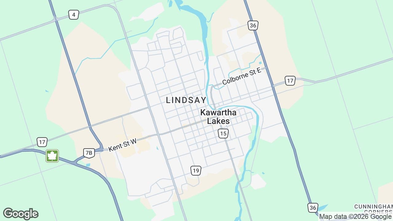 Map: Lindsay