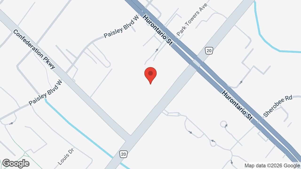 Map: Cooksville Care Centre