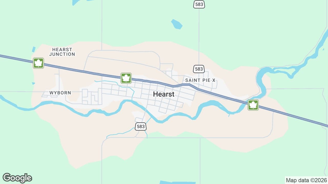 Map: Hearst